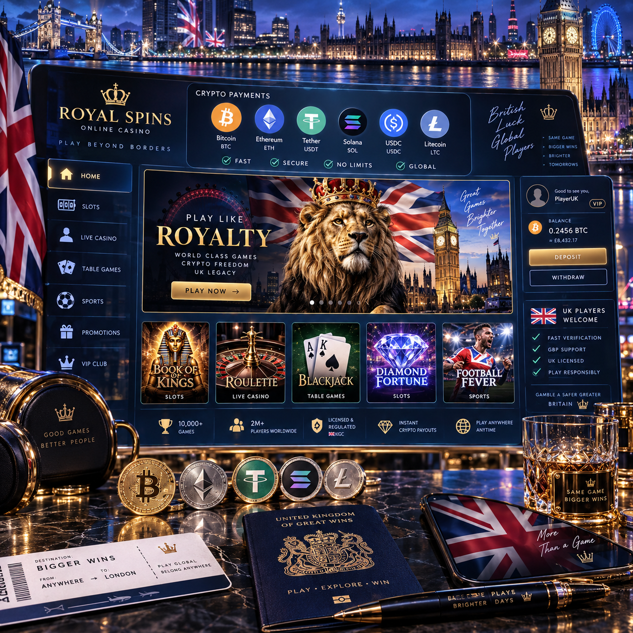 The Future of Digital Payments in Online Gaming: Why USDT Casinos Are Dominating the UK Market in 2026